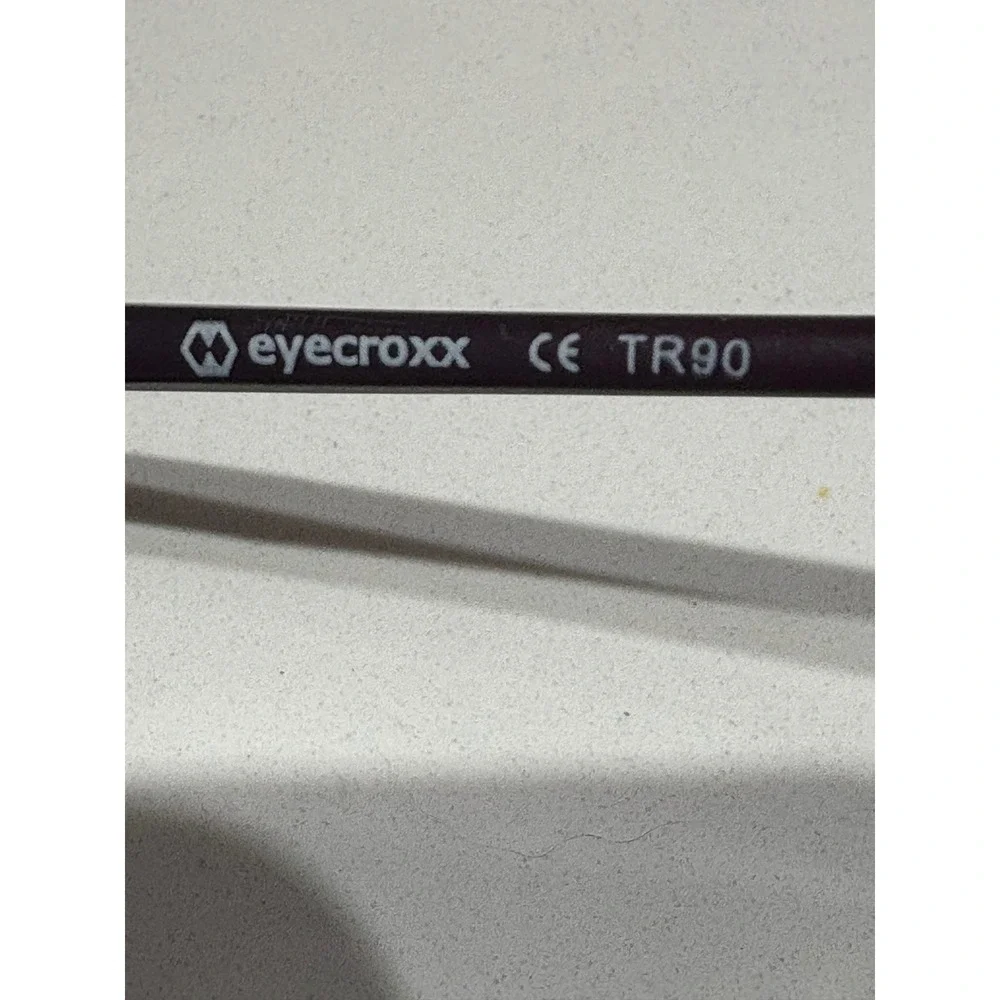 Eyecroxx Round‎ Tortoise Silver Metal Frame Glasses Spectacles Eyewear
